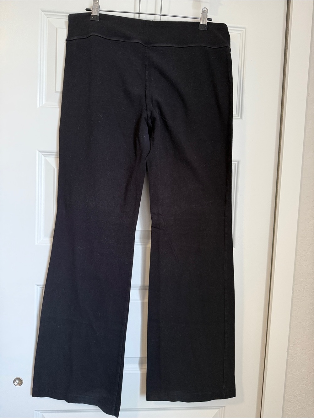 Spalding Black Wide-Leg Yoga Pants - Picture 5 of 5